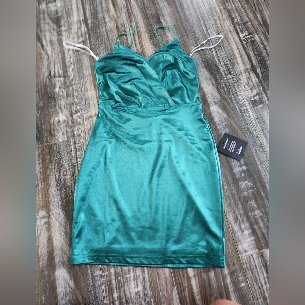 Lulus mini cocktail holiday dress S